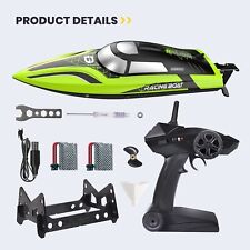 DEERC RC Boat 2.4GHz Electric High Speed Remote Control Racing Boat for Kids picture