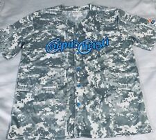 Corpus Christi Hooks Minor League SGA Baseball Jersey Size XL Digital Camo picture