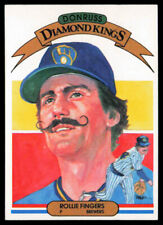 1983 Donruss #2 Rollie Fingers Diamond Kings Milwaukee Brewers picture