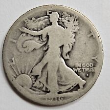 USA VINTAGE 1916-D Liberty Walking 1/2 Dollar (OBV), KM142, TOP COLLECTOR'S COIN picture