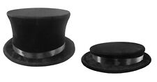 Folding Collapsible Opera Top Hat Dancers Magic Trick Magicians Costume Hat picture