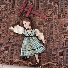 Vintage Hazelles Marionette Doll, Nice Condition picture