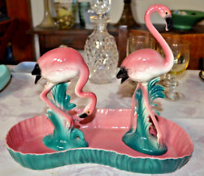 Vintage Maddux of California Flamingos & Pond- PRISTINE picture