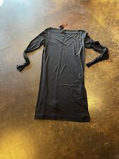 Tomas Maier Black Silk Jersey Dress 40 S picture