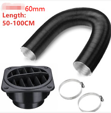 Car Heater Duct Pipe Tube + Ducting Air Vent For Air Diesel Heater Kit 60cm US picture