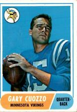 1968 Topps #185 Gary Cuozzo Minnesota Vikings Vintage,Original picture