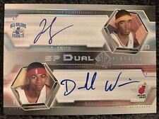 2004 SP Authentic J.R. Smith & Dorell Wright Dual Signatures On Card Auto RC picture