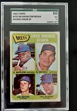 1965 Topps Rookie Stars #533 High #, Sh. Print, SGC 5 EXC. R. Swoboda T. McGraw. picture