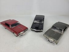 Saico 1965 Chevy Chevell SS 396 Z-16 1:24 Scale Diecast Model Car Lot Of 3 picture