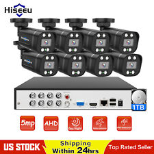 Hiseeu 8CH 5MP Wired AHD Security Camera System With AI Human/Vehicle Detection picture