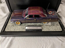 Franklin Mint 1/24 diecast, 1963, chvrolet Impala Low Rider, with display case picture
