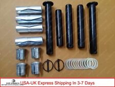 JCB PARTS TIPPING LINK + DIPPER PIN AND BUSHES SET 3CX WHITE, BLACK, GREY CAB picture