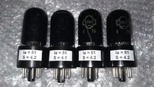 6P6S (6П6С) 6V6GT/6AY5/587 MATCHED QUAD MILITARY TUBES NOS USSR picture
