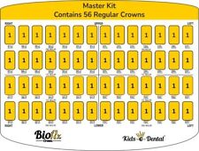 Bioflx Crowns - Posterior First & Second Molar Kit (Master Kit ) 56 Crowns picture