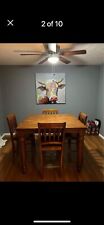 Dining room table Plus 4 chairs, Made In America, Solid Wood, Dining Room Set picture
