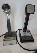  SHURE MODEL 450 DESK TOP CONTROLLED MAGNETIC MICROPHONE And Unknown Model Read picture
