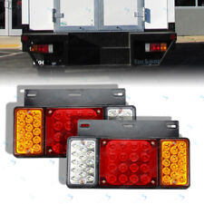 12V 44 LED Rear Tail Light For GMC W Isuzu Elf Truck NPR NQR NRR NKR NHR 84- L+R picture