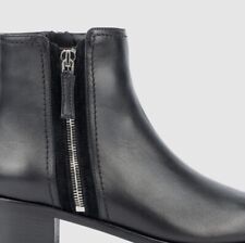 NIB Rare/Low Price Luxury Italian Calf Leather w/ Suede Boots Weatherproof Sz 9 picture