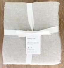 Pottery Barn Belgian Flax Linen Duvet Cover King/Cal King NWT picture