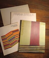FRANK STELLA book & rare catalog lot - 