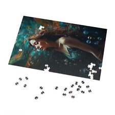 Transformative Art Puzzle - Majestic Woman, Bright Colors, Perfect for Framing picture