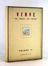 1939-40 Verve An Artistic and Literary Quarterly Vol 2 Issues 5-6 7 8 PB w/Box picture