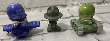 Set Of 3 MGA Awesome Little Green Sgt, Blue Plane, Green Tank picture