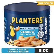 PLANTERS Lightly Salted Cashew Halves & Pieces - Party Snacks - 8 Oz picture