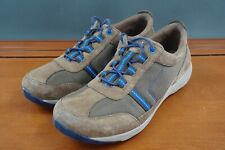Dansko Helen Womens 38 / 7.5 Shoes Brown Suede Low Top Lace Up Comfort Sneakers picture