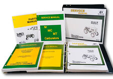 Service Parts Manual Set For John Deere M Series Tractor Catalog Repair Workshop picture