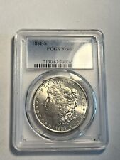 1881 -S MORGAN SILVER DOLLAR  PCGS MS 63 Certified Exact Coin Sent Out. picture