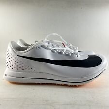 NEW Nike Zoom Triple Jump Elite 2 Track Spikes Shoes White Size 11 AO0808-101 picture