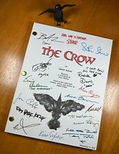 The Crow Script Signed- Autograph Reprints- Brandon Lee- Crow 1994 picture
