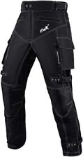 HWK Motorcycle Pants for Men & Women with Cordura Textile Fabric, 36