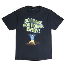 Vintage Austin Powers Do I Make Your Horny Baby T-Shirt Large Movie 1998 90s picture