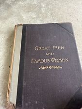 Rare 1894 Book Great Men and Famous Women Volume IV -  Charles Horne picture