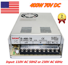 『US』 400W 70V DC Switch Power Supply Transformer 110V for LCD,LED light/CCTV/CNC picture