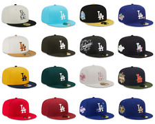 NEW Los Angeles Dodgers New Era 59FIFTY 5950 Classic Fitted Baseball Cap picture