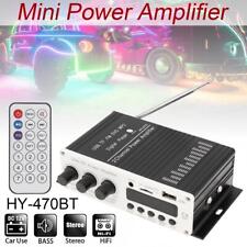 2CH Bluetooth HIFI Audio Stereo High Power Amplifier Subwoofer MP3 Car FM Radio picture