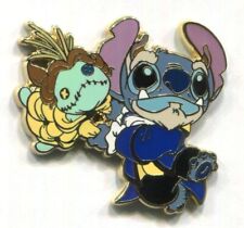 Disney Pin Stitch & Scrump as Belle & Adam Beauty & the Beast DS Japan Exclusive picture