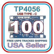 TP4056 Type-C USB 18650 Li-ion battery Charger FREE TRACKED SHIPPING 100 Pcs picture