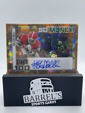 2024 Leaf Metal Football SM-DB1 DILLON BELL So Money Crystal Gold 1/1 Auto picture