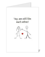 ❤️ Funny Wife Valentines Card Anniversary Card, Birthday Card Husband CUTE ❤️ picture