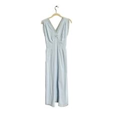 Vintage 1960’s Women’s Dress Slip Maxi Light Blue 1960’s Size 34 picture