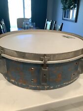 Vintage wood snare drum Ludwig rockers head As Is read description picture