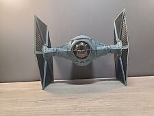 Star Wars Power Of The Force POTF Tie Fighter Tonka 1995 Blue Ship Toy picture