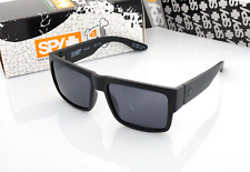 Polarized Spy+Optic Cyrus Sunglasses Matte Black Dark Smoke Polarized Lens NEW picture