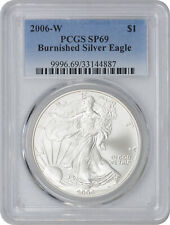 2006-W $1 American Silver Eagle Burnished SP69 PCGS picture