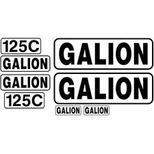 New Decal Set for Galion Model 125C Machines picture
