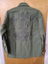 Spirit Jersey Unisex Almost Angels Denim Canvas Olive Green Jacket Small, NWT picture